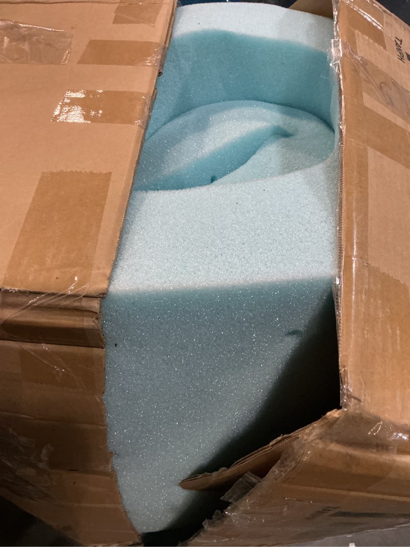 Condition photo showing Good Condition for lucid 4 inch gel memory foam mattress topper-ventilated design-ultra plush-queen queen 4 inch topper only