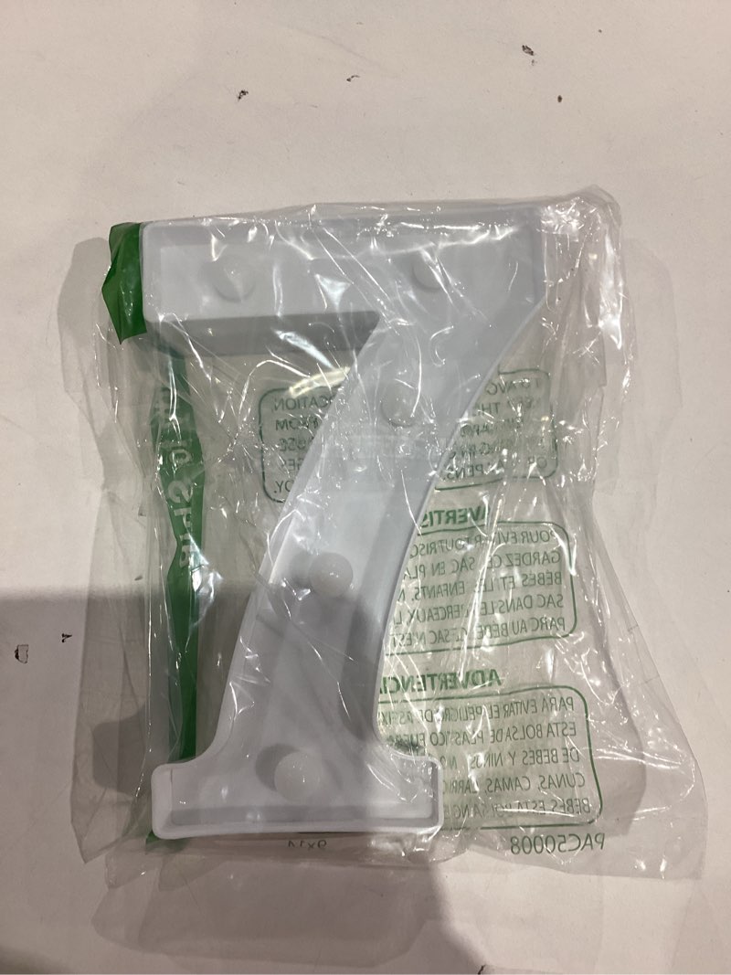 Condition photo showing As Is for Pooqla Decorative LED Light Up Number Letters, White Plastic Marquee Number Lights Sign Party Wedding Decor Battery Operated (7) White Number 7