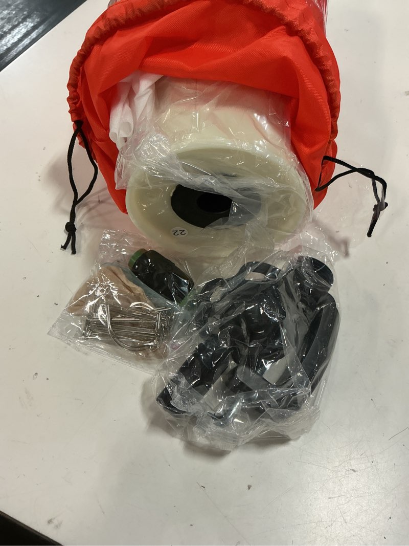 Condition photo showing Good Condition for leeven 21"-24" poly canvas block head professional mannequin canvas head for making, drying,styling wigs with table clamp stand 22 inch