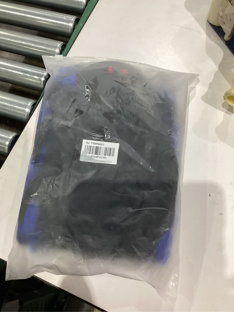 Condition photo showing New/Like New for Garma Halloween Giant Spider Costume Set, 60 LED Blue Light-Up Spider Backpack with Spider Headband, Scary Plush Costume for Kids Halloween Party, Trick or Treating, Cosplay Decorations