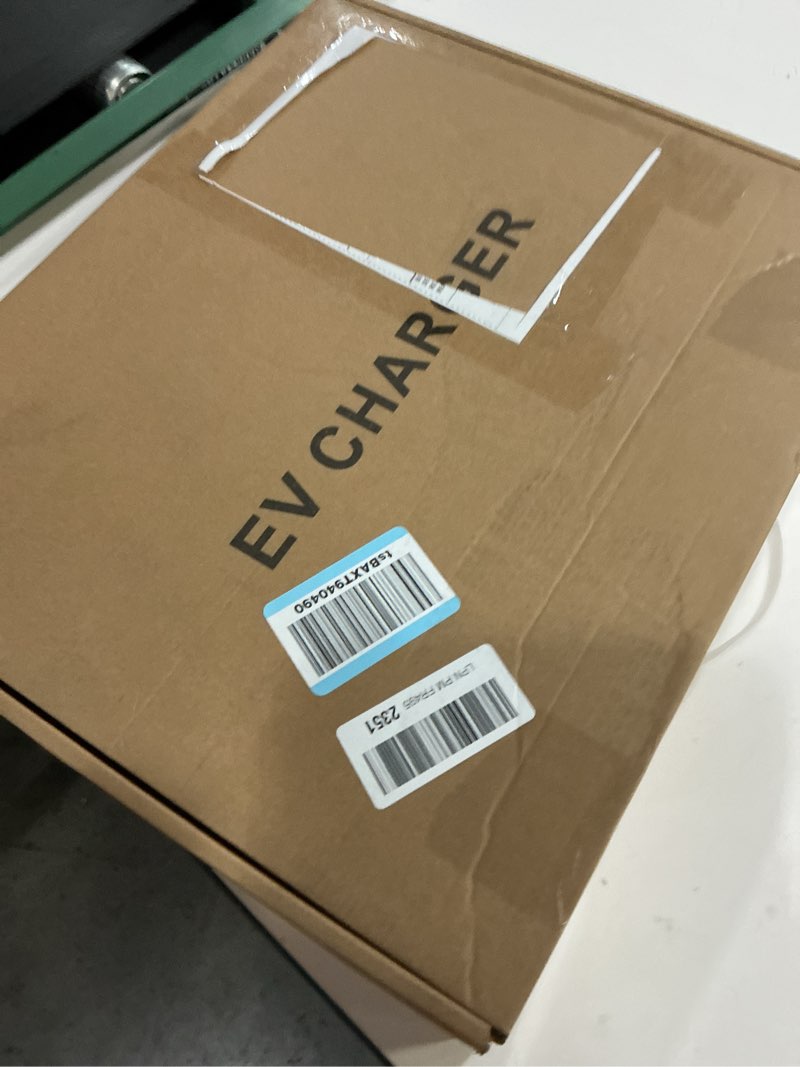 Condition photo showing New/Like New for level 1 ev charger 16a amp, 110v portable ev charger with 20ft cable,nema 5-15 plug, home electric vehicle charging station for all j1772 electric cars indoor/outdoor charging 16a portable ev charger