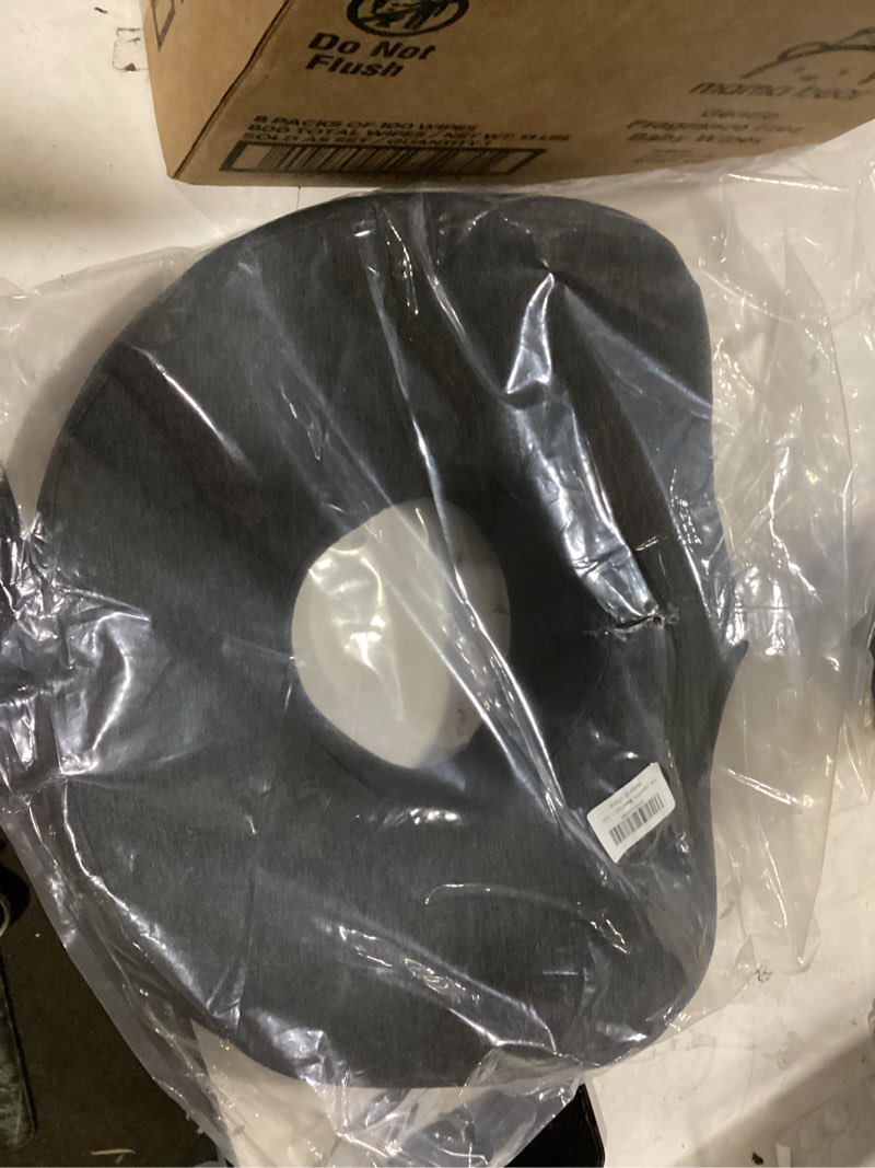 Condition photo showing Good Condition for bed sore pressure relief pillow, donut hole pillow for your butt, donut pillow cushion for sitting and sleeping, o-shaped tailbone support pillow, cushion for bed sores on buttocks