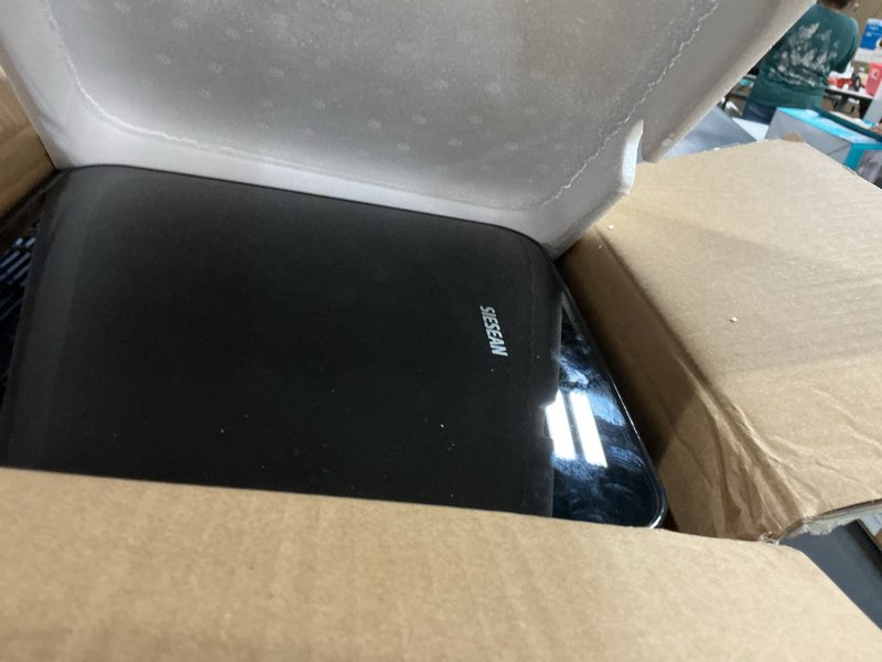 Condition photo showing As Is for air purifiers for home large rooms up to 3500 ft², h13 true hepa 0.1 micron 99.97% filtration with carbon filter, 235 cfm cadr, removes allergens, pet odor, smoke, vocs, 30db sleep mode, pm2.5 display