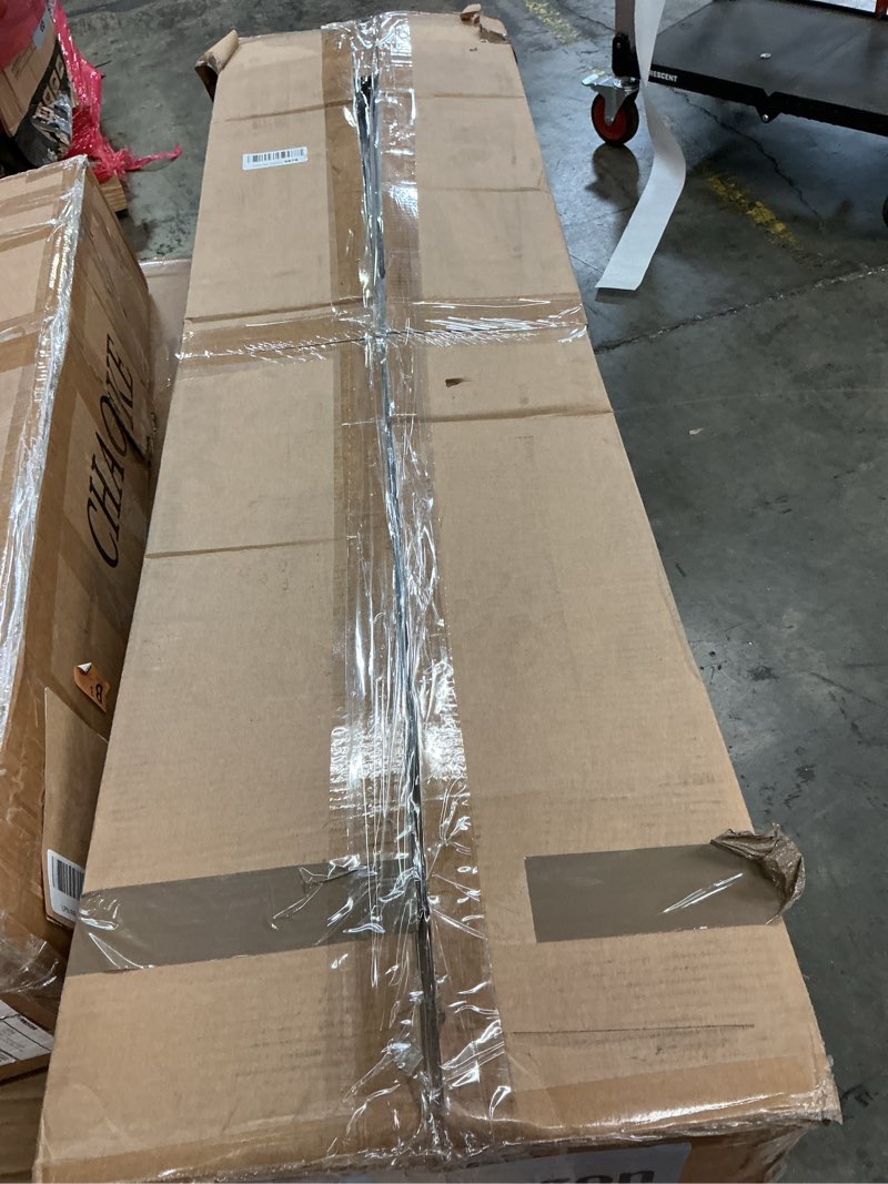 Condition photo showing As Is for Agilestic 55 x 24 Inches Height Adjustable Electric Standing Desk with 2 Drawers, Stand Up Electric Desk Adjustable Height, Sit Stand Computer Gaming Table with Splice Board, Rustic Brown Rustic Brown 55 x 24 Inches