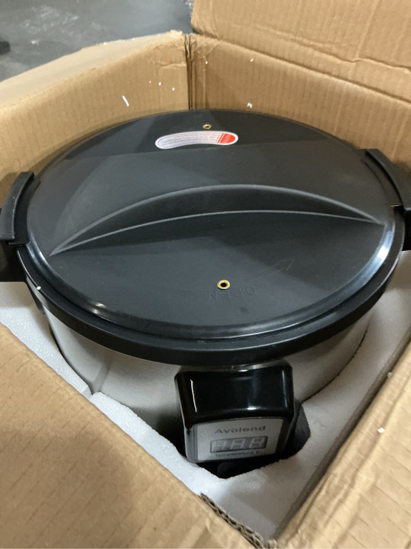 Condition photo showing Good Condition for 100-cup commercial coffee urn, 20l double-wall stainless steel coffee maker with adjustable temperature control & keep warm, large insulated coffee pot for events, catering, and offices