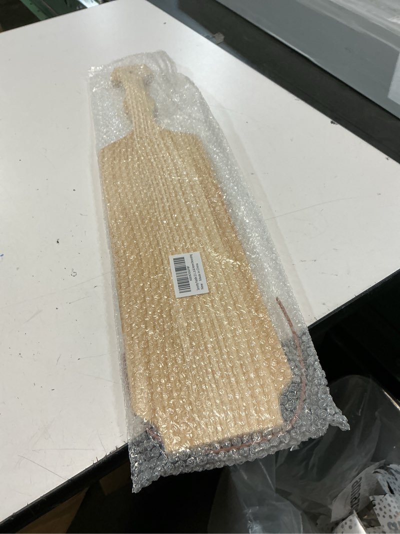 Condition photo showing New/Like New for 1pc sorority paddle 22 inch, unfinished solid pine wooden paddle, greek fraternity paddle for drawing,crafts & home decorating 1pc of 22in