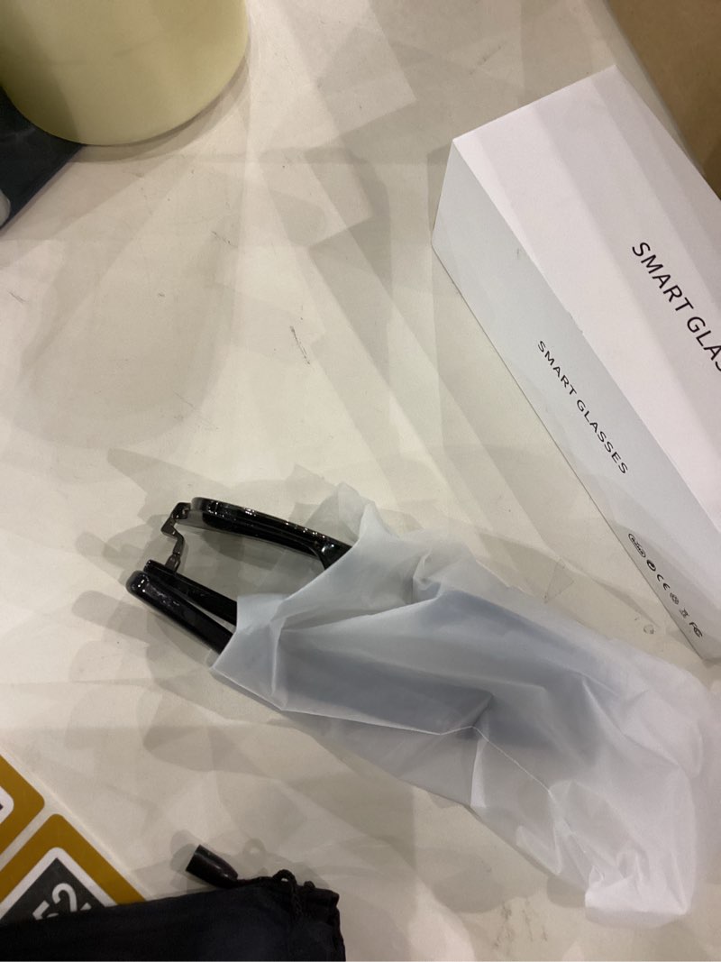 HUOSUC Smart Bluetooth Audio Glasses,UV Protection, Auto On/Off, Call/Music, Voice Assistant,Remote 