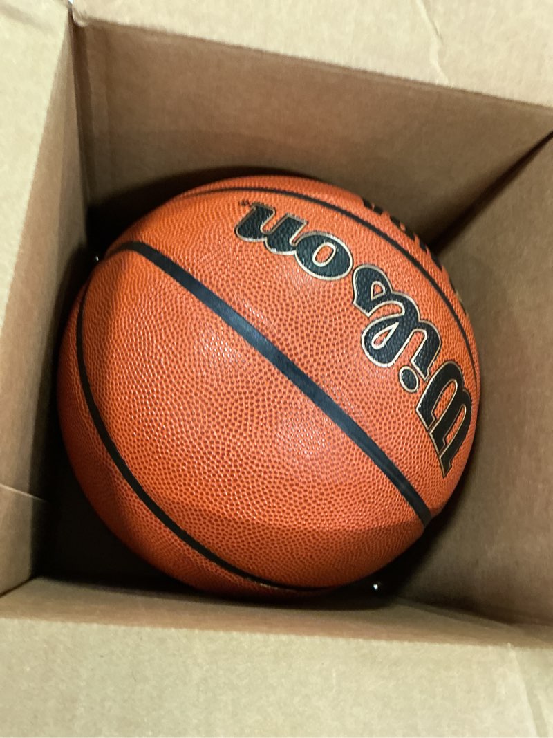 Condition photo showing Good Condition for WILSON NBA Forge Indoor/Outdoor Basketball - Brown, Size 7-29.5" Forge Size 7 -29.5" Brown