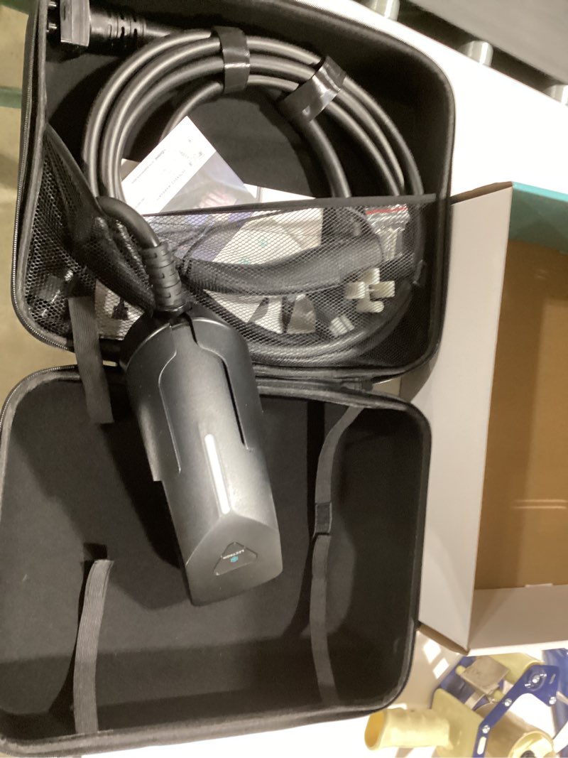 Condition photo showing Good Condition for lectron level 1/2 (12a & 40a) tesla nacs ev charger - dual-level electric vehicle charging station with nema 14-50/5-15 plug - portable electric car charger for all nacs electric vehicles