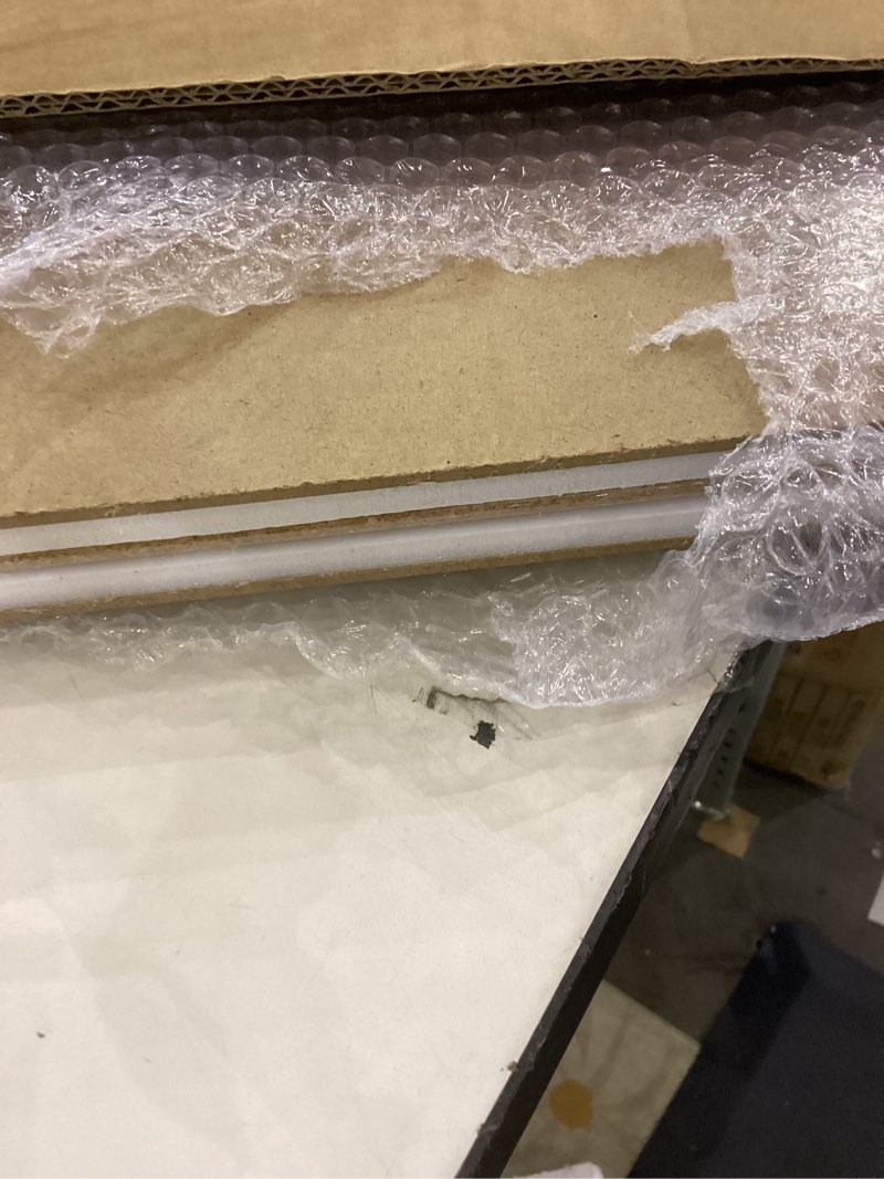 Condition photo showing New/Like New for Gideal Large Bulletin Board 36 x 48, Cork Boards for Walls, Black Wood Framed Corkboards with Grey Fabric, Foldable Cork Board for Office, Home & School, Wall Mounted Notice Pin Display Board Black Frame With Gray Fabric - Fold 48" x 36"
