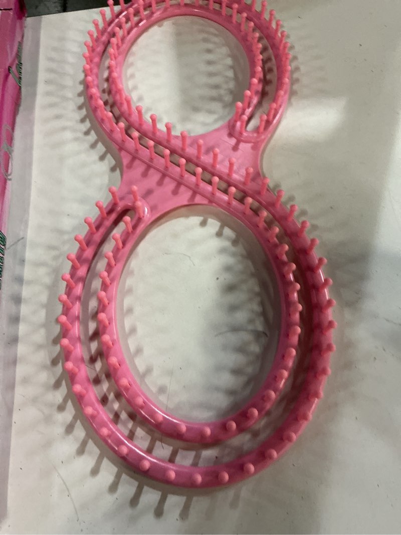 Condition photo showing Good Condition for WAYION 55" Afphgan Serenity Loom Knitting Board Weave Loom Kit with Step by Step Instructions Great for The Experienced Loom Knitter(Blue/Pink) (Pink)