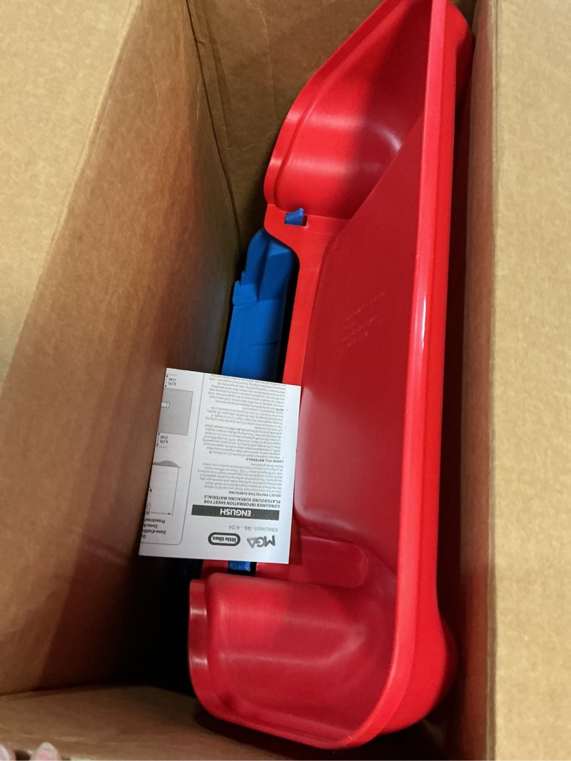 Condition photo showing Good Condition for little tikes first slide for kids, easy set up for indoor outdoor, easy to store, for toddlers ages 18 months - 6 years