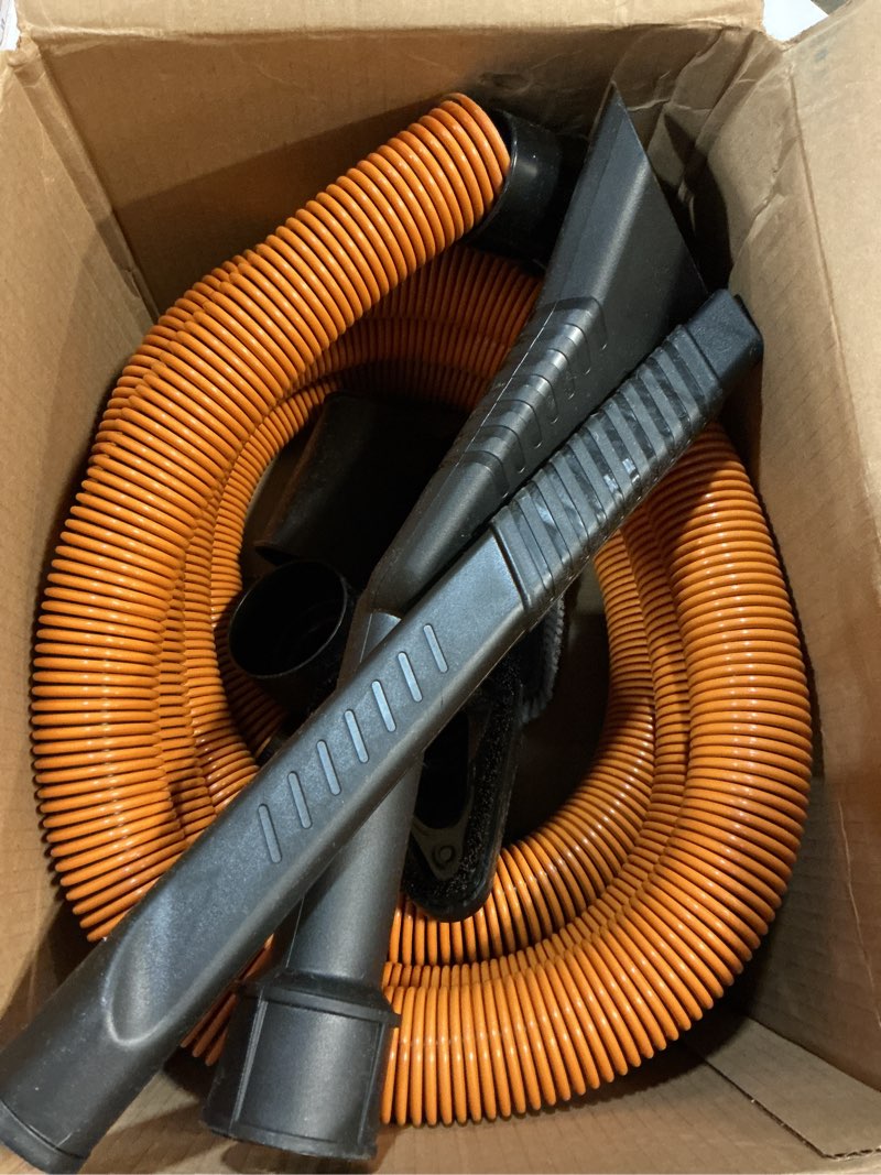 Condition photo showing New/Like New for ridgid vt2534 7-piece auto detailing vacuum hose accessory kit for 1 1/4 inch ridgid vacuums,black