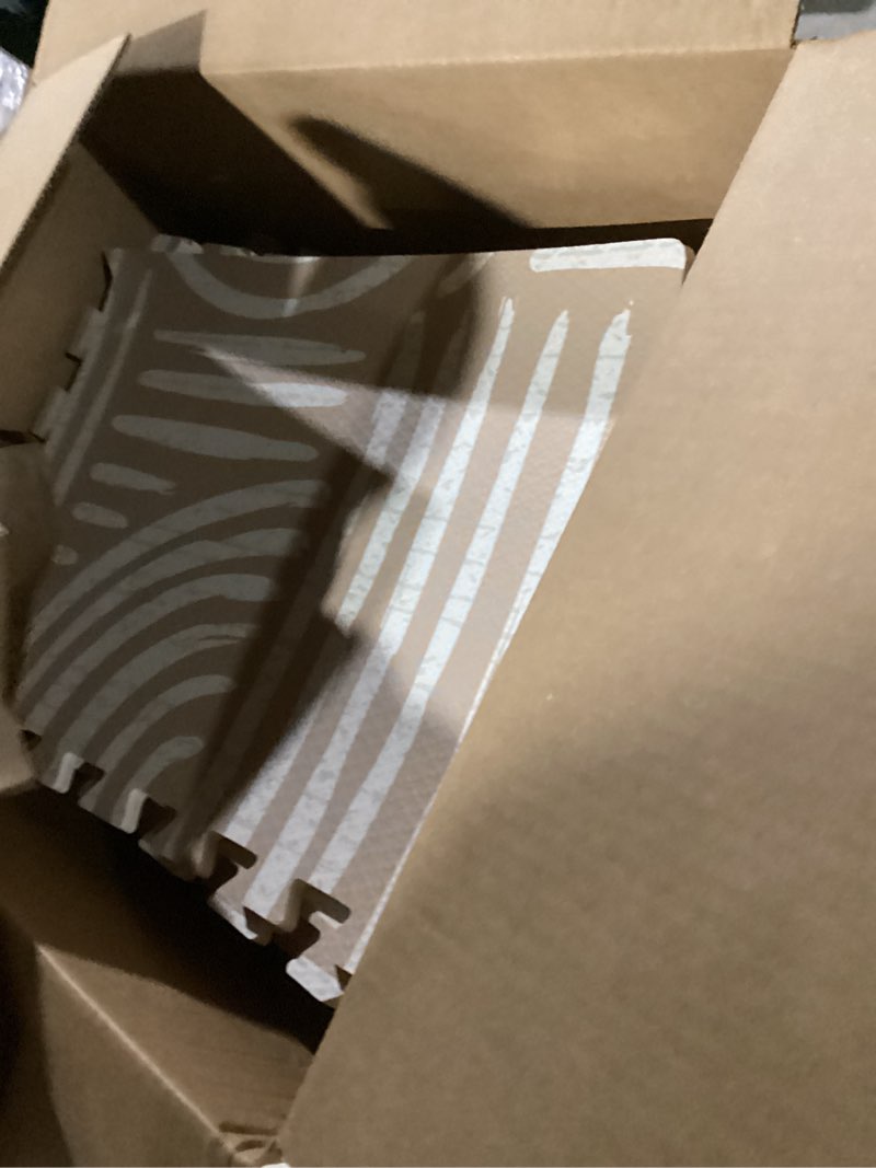 baby play mat – premium foam playmat for babies & toddlers, 67" x 48", neutral modern look, easy-cle