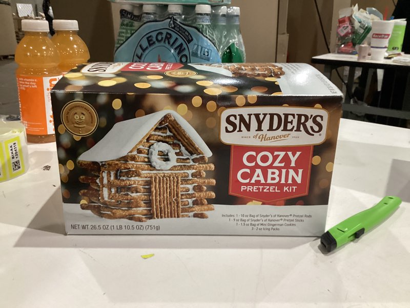 Condition photo showing New/Like New for Snyders cozy cabin