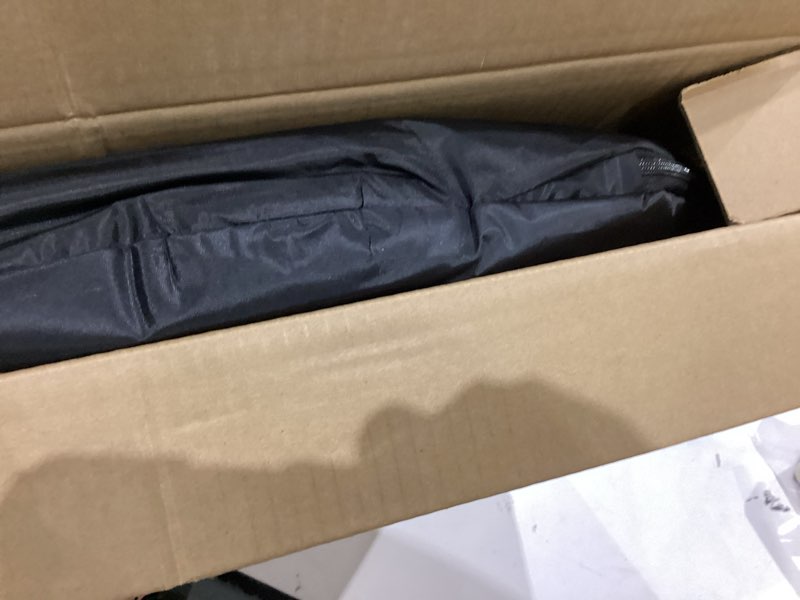 Condition photo showing Good Condition for sportneer xl pop up sports tent, 46" l x 46" w x 63.5" h clear tpu outdoor shelter for 1 adult & 1 child, all-weather warm bubble pod with instant setup, wind & rain protection for spectators black xl: 46" x 46" x 63.5"