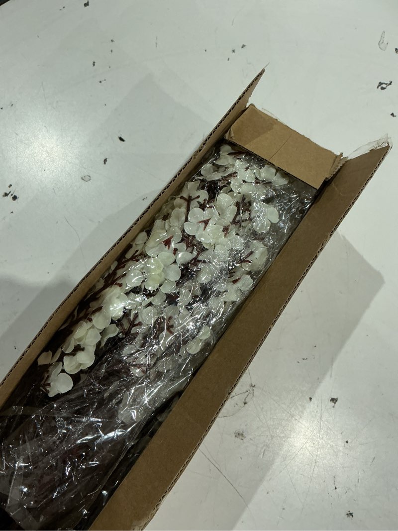 Condition photo showing Good Condition for yastouay white fake flowers real touch silk flowers, 10pcs babys breath artificial flowers bulk, faux gypsophila bouquet artificial flowers for thanksgiving christmas decorations floral arrangement