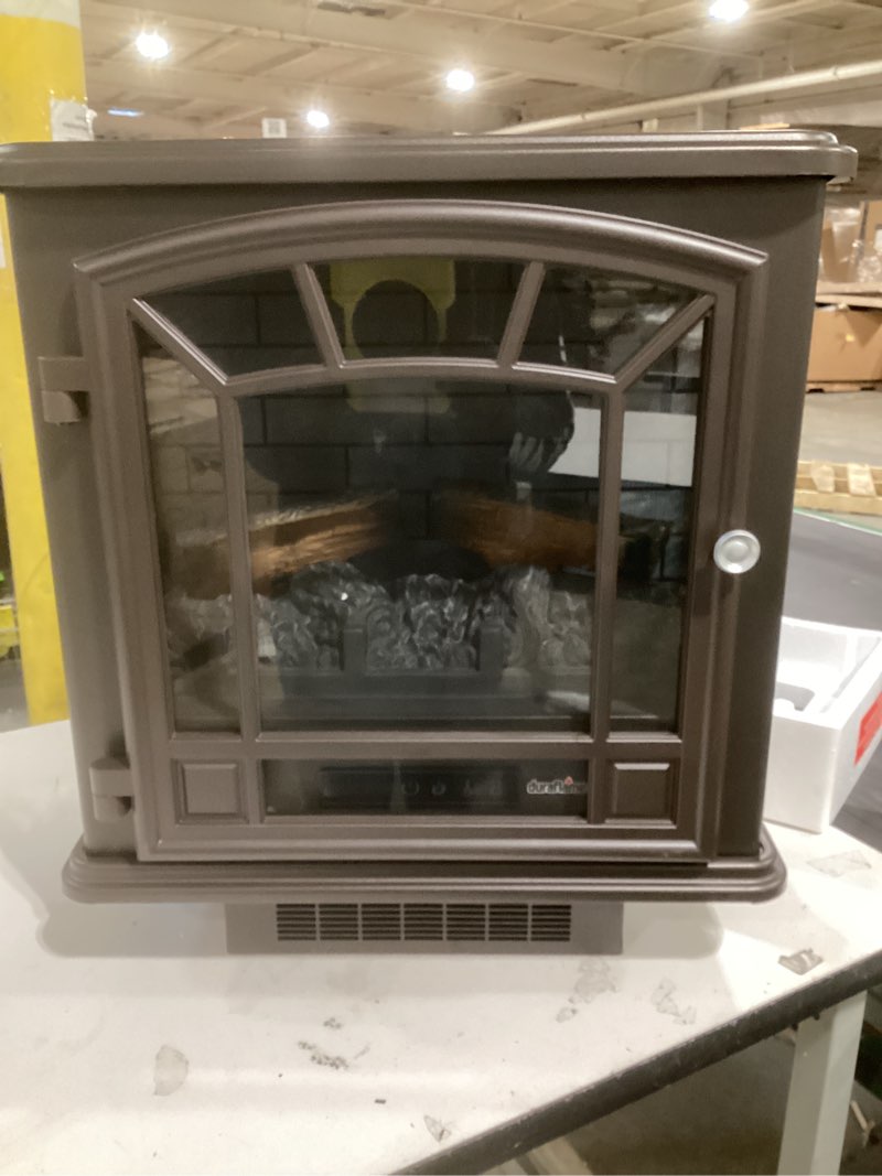 Condition photo showing Good Condition for duraflame Infrared Quartz Electric Stove Heater - DFI-591-02 - Bronze