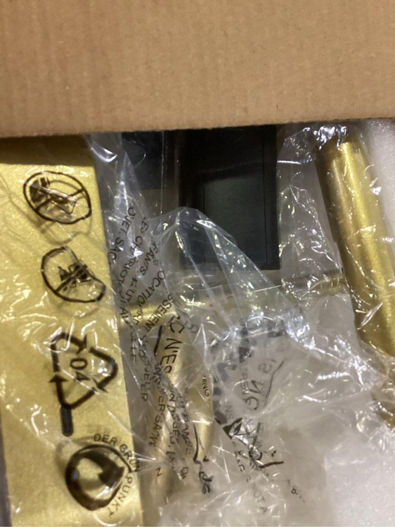 Condition photo showing New/Like New for glendan wireless picture light for wall: 24" rechargeable art light with remote & timer, 8000mah battery operated poster lights, 3 color modes & 3 brightness levels for pictures, gallery, frame gold 24 inch