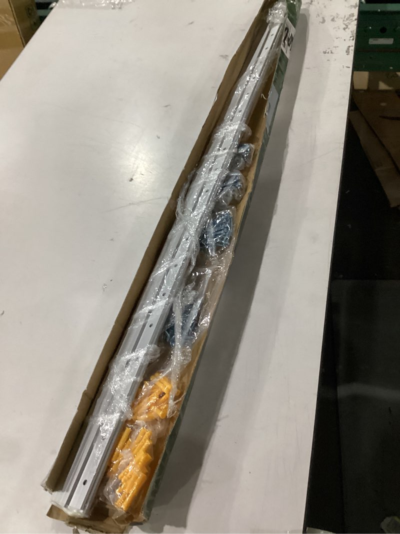 Condition photo showing Good Condition for (41 inch) french cleat hanger heavy duty 500 lbs load, 2 pairs aluminum z clips french cleats, interlocking wall mount bracket hardware kit for mirrors, picture, shelf, headboard, art, frames