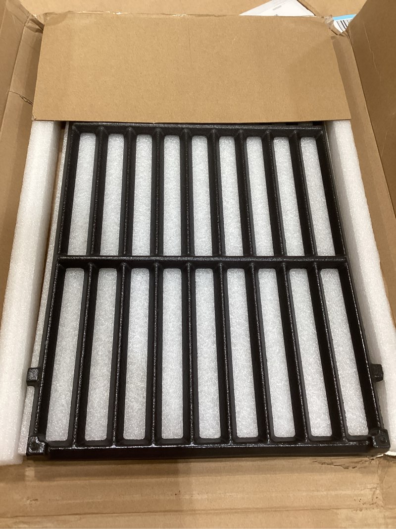 Condition photo showing Good Condition for x home 7637 grill grates replacement for weber spirit e/s210 (2013), spirit ii e/s-210 (front-mounted control) gas grill replacement parts, 17.5 x 10.2 inch, 2-pack 7637 for spirit e-210