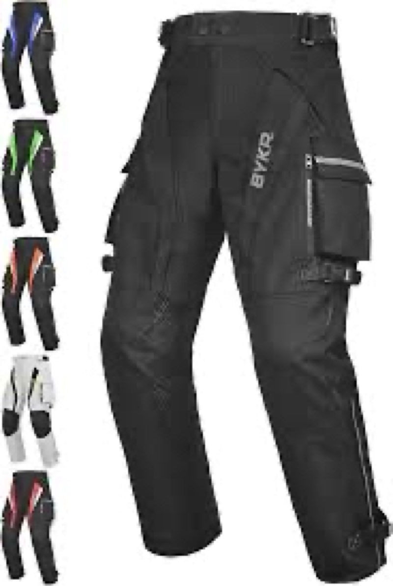 Motorcycle Pant for Men & Women Waterproof CE Armored Cordura Overpants Enduro Dual Sports Motocross