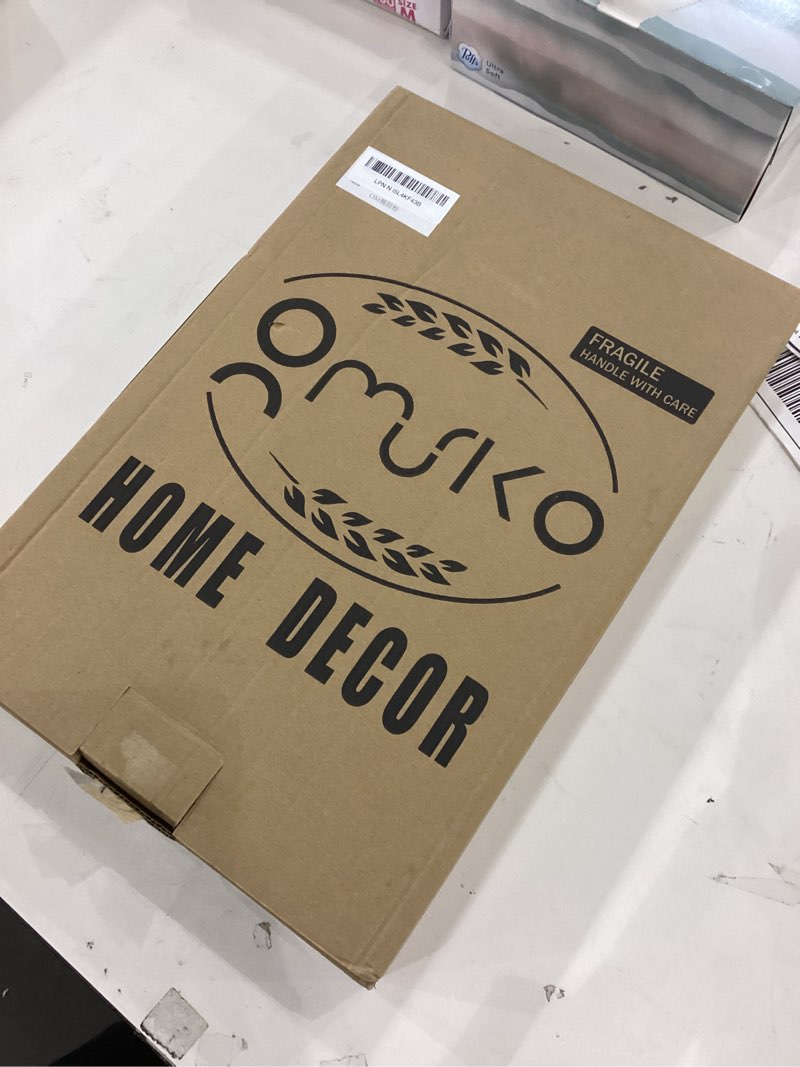 Condition photo showing New/Like New for Pink Oval Decorative Tray with Handles, Versatile Serving Tray for Coffee Table, Ottoman, Ideal for Serving, Displaying, Organizing, 15.3"*10.6"*1.37" 15.5" x 10.6" x 1.4" Oval Pink