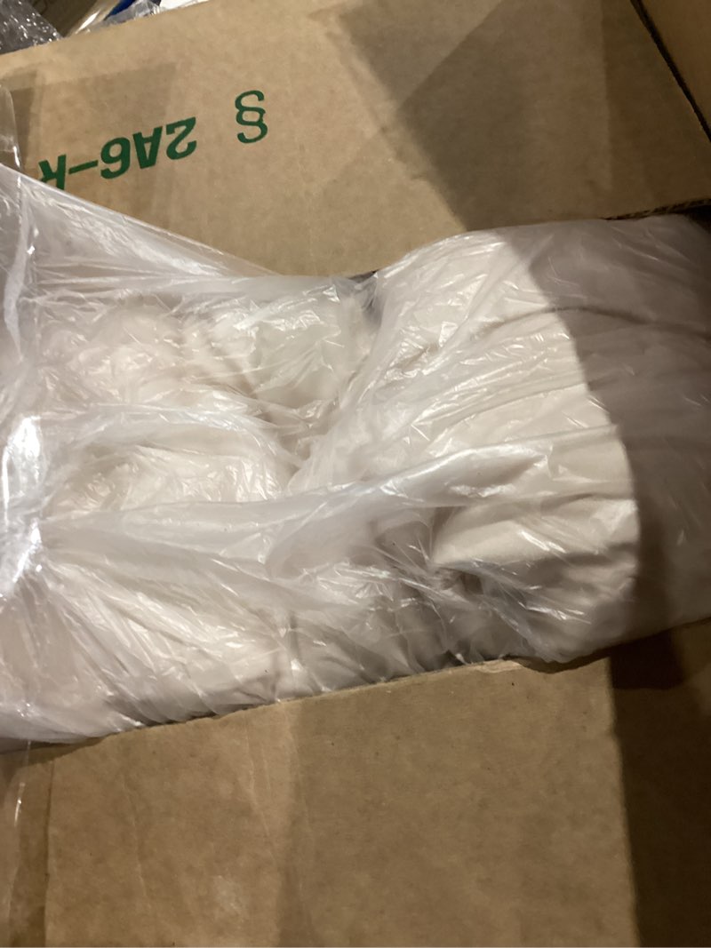 Condition photo showing As Is for Bedsure Comforter Duvet Insert - Quilted Comforters King Size, All Season Duvet, GentleSoft Down Alternative Bedding, with 8 Tabs, Gifts for Women/Men, Beige, King 90 x 102 Inches King Beige