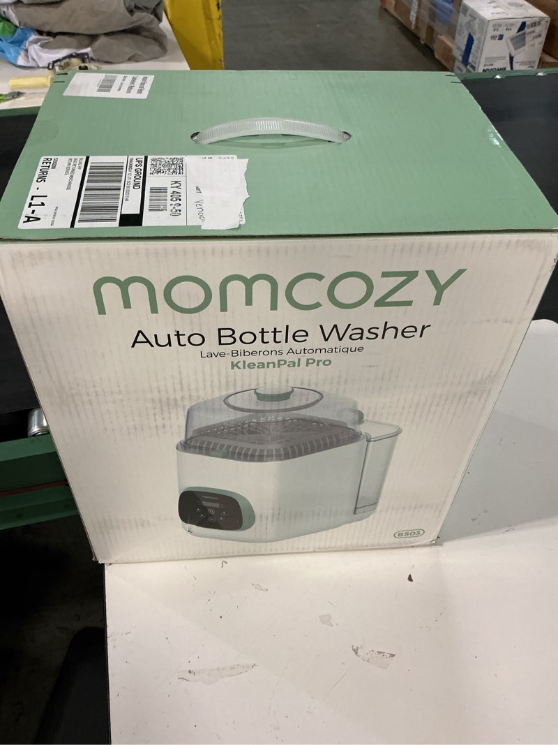 Condition photo showing New/Like New for Momcozy KleanPal Pro Baby Bottle Washer, Sterilizer & Dryer - All-in-One Cleaning Machine for Bottles, Pump Parts & Baby Essentials - Time-Saving & Effortless Care