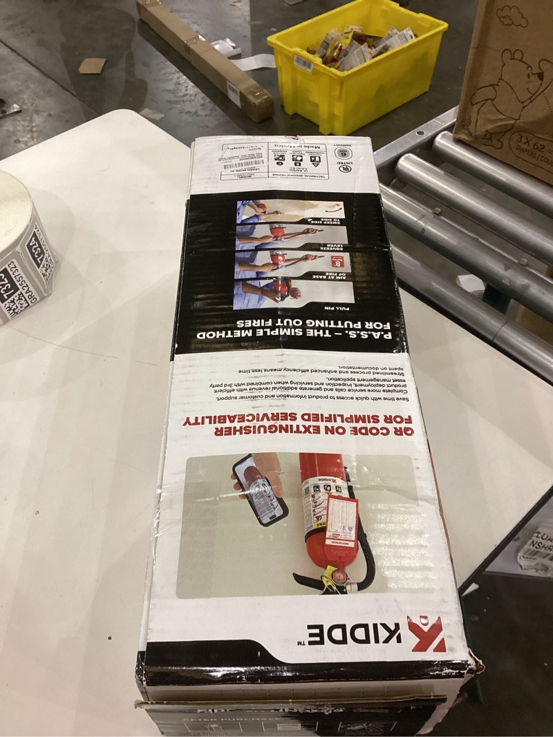 Condition photo showing New/Like New for Kidde Multipurpose Fire Extinguisher for Home, Office, Dorm, Residential 3A40BC