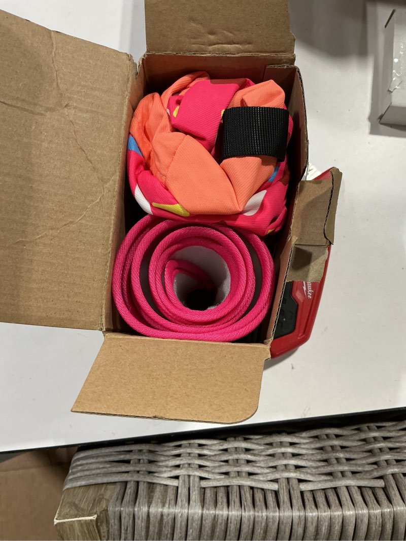 Condition photo showing Good Condition for supet raised inflatable dog cone collar to stop licking, soft dog cone alternative after surgery, doggie neck donut collar for small medium large dogs