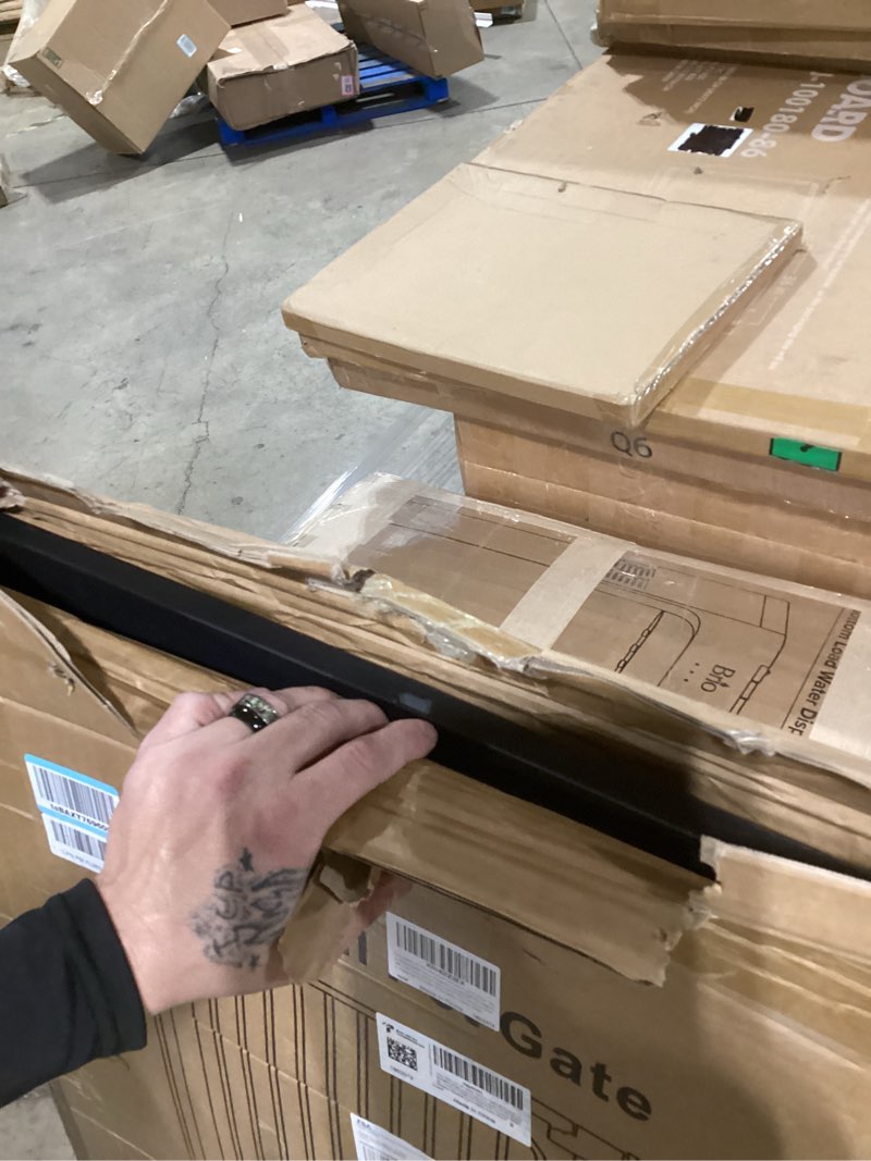 fairy baby 51.18" extra tall cat gate, 29.5"-32.6" adjustable width auto close encrypted tall pet do