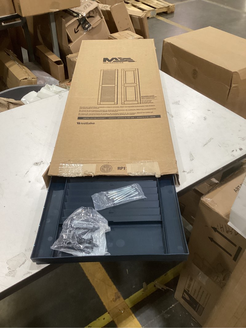 Condition photo showing Good Condition for louver 166 midnight blue 