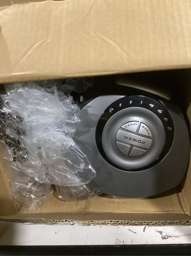 Condition photo showing Good Condition for Lasko Oscillating Pedestal Fan, Adjustable Height, 3 Quiet Speeds, Timer, Remote Control for Bedroom, Living Room, Home Office and College Dorm Room, 52", Silver and Gray, 2535