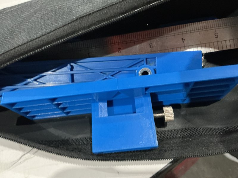 Condition photo showing Good Condition for cabinet hardware jig, punch locator drill guide,wood drilling dowelling guide for installation of handles knobs on doors and drawer, cabinet template tool for handles and pulls abs