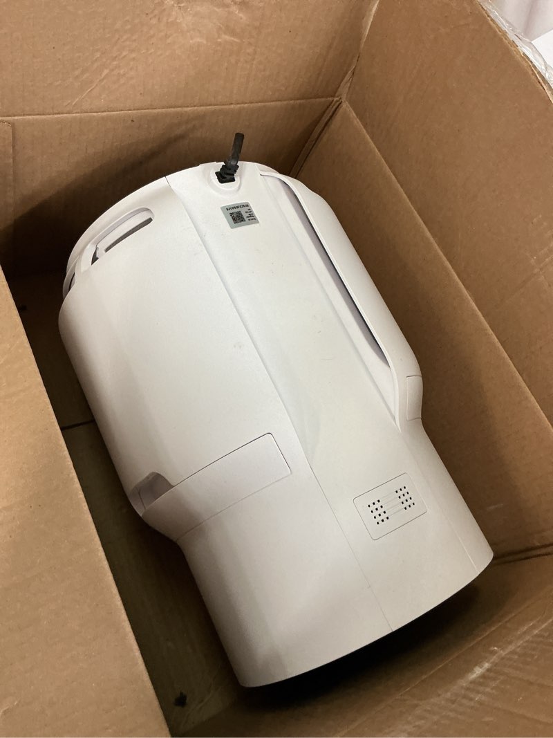 Condition photo showing As Is for Shark Air Purifier for Home, NeverChange, for Large Room, Bedroom, Home Office, HEPA-Exceeding Filter, Captures Pollutants, Pet Dander, Dust, Odor, Smoke, and More, HP153, White White (650 sq. ft)