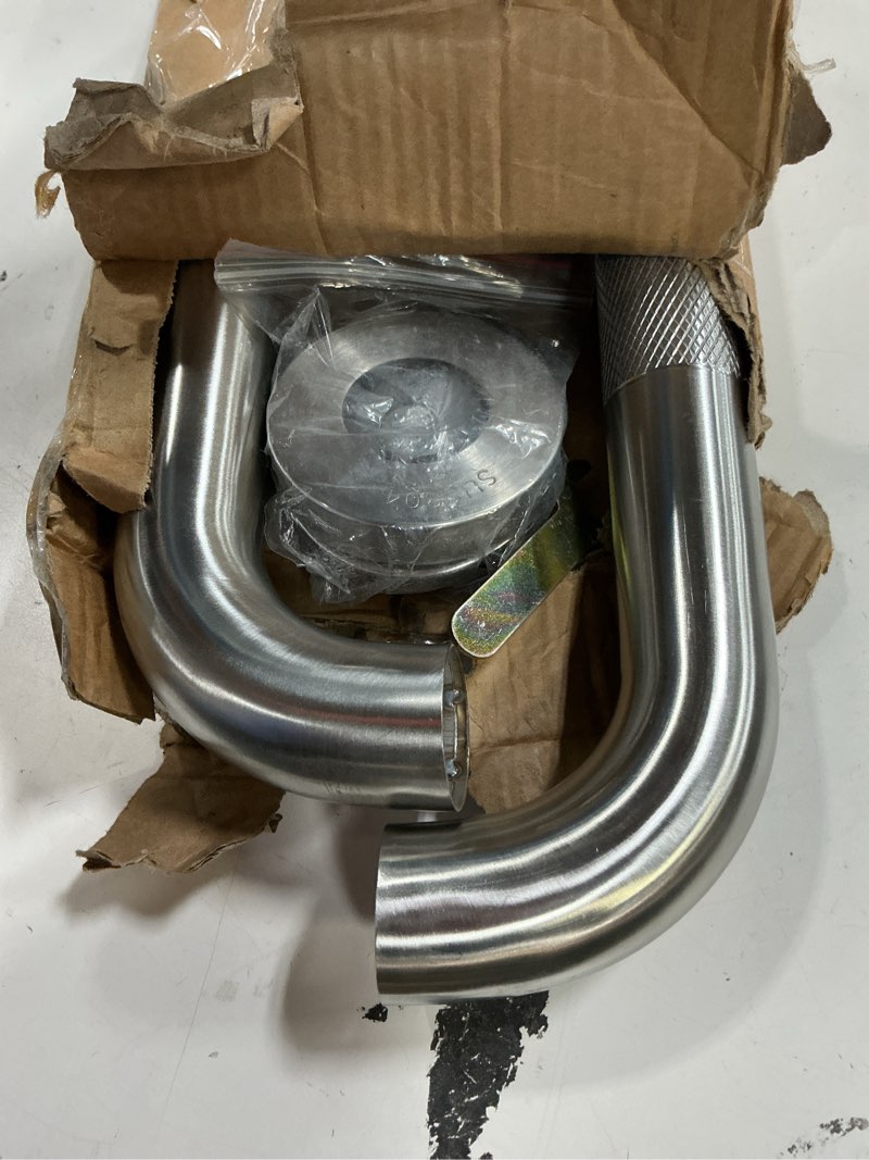 Condition photo showing Good Condition for 32 inch shower grab bar, bathroom grab bar handle with anti-slip knurled grip, stainless steel bath balance bar, bath safety bar support for seniors elderly pregnant, shower hand rails brushed nickel brushed nickel 32 inch 2