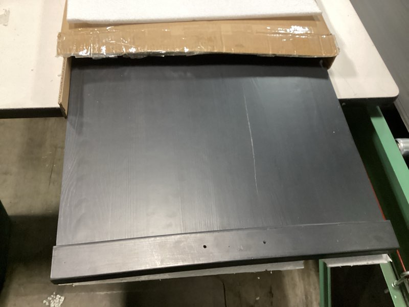 Condition photo showing As Is for TIRYIUOU Gas Stove Top Cover: Wooden 30 * 22 Inches Electric Stovetop Covers, Noodle Board with Handles, Wood RV Cutting Board for Kitchen Counter Pine-Black