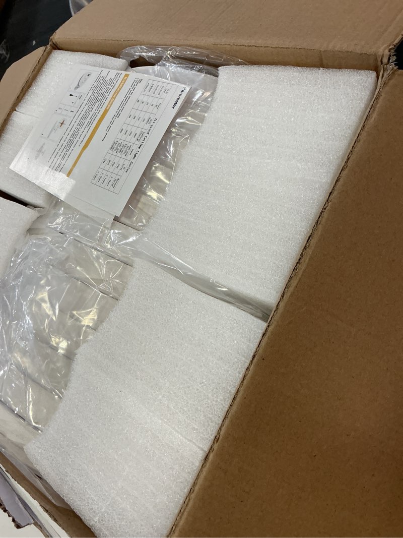 Condition photo showing New/Like New for 12pk white led flush mount ceiling light fixture,24w super slim led ceiling light 2400lm,3000k/4000k/6000k cct selectable,close to ceiling round flat panel light for bedroom,kitchen,hallway white 12"-12pk