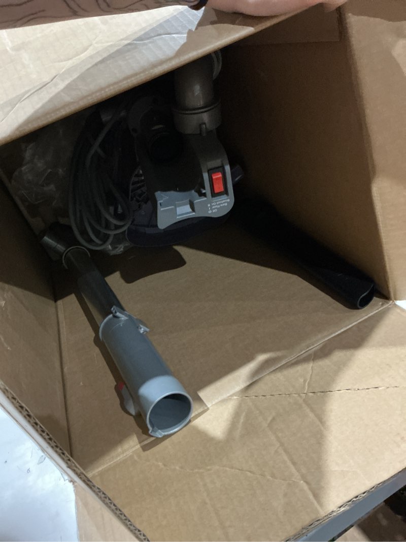 Condition photo showing As Is for shark nv352 navigator lift away upright vacuum, hepa filter, anti-allergen technology, swivel steering, ideal for carpet, stairs, & bare floors, with wide upholstery & crevice tools, lavender navigator (lavender)