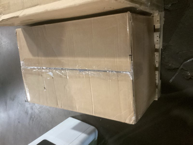Condition photo showing As Is for blanco, cinder 441764 diamond silgranit super single undermount kitchen sink, 33.5" x 18.5"