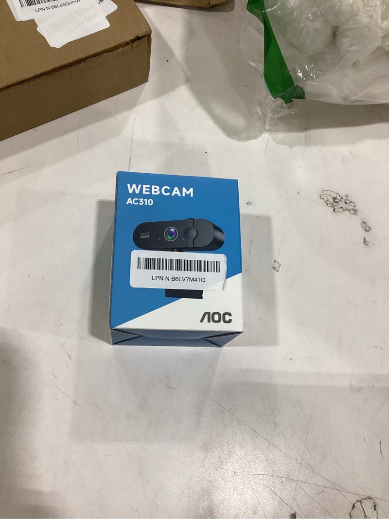 Condition photo showing Good Condition for this item is an aoc ac310 webcam