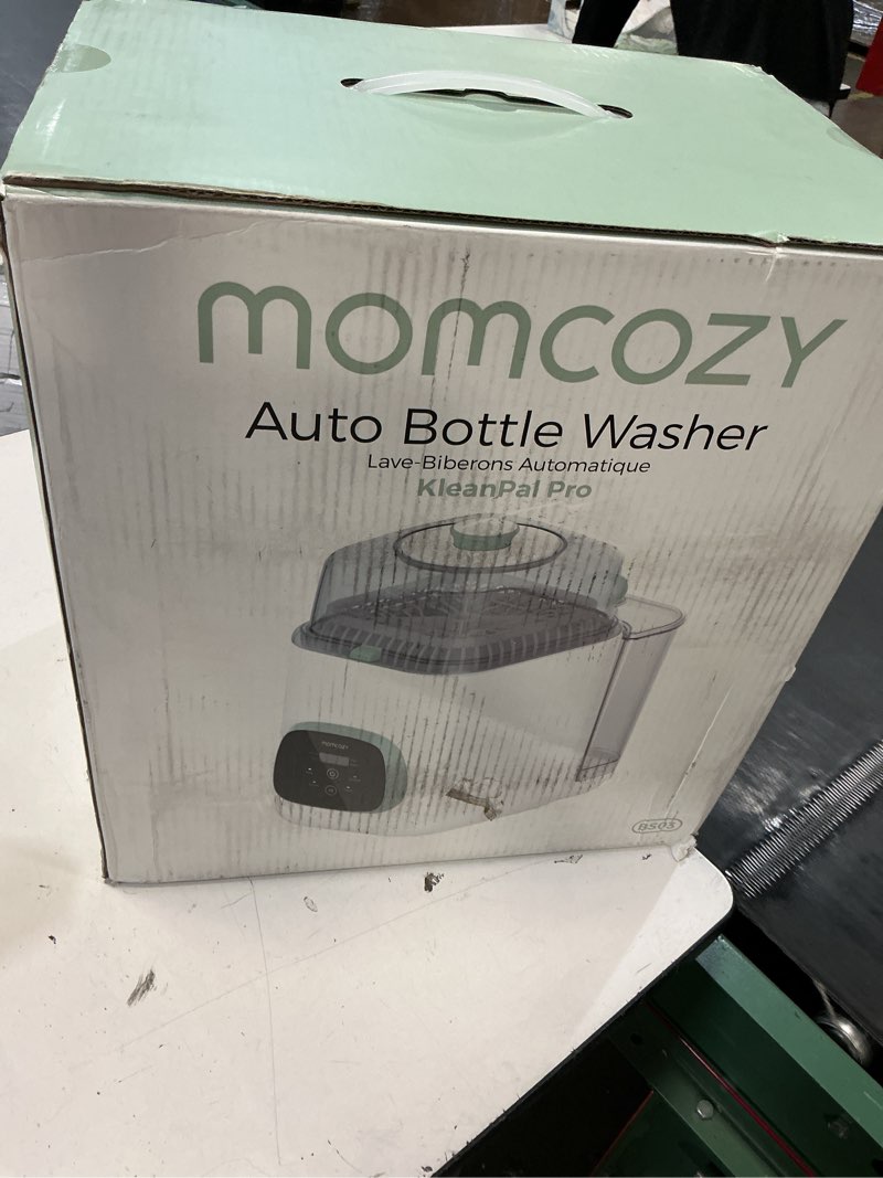 Condition photo showing New/Like New for momcozy kleanpal pro baby bottle washer, sterilizer & dryer - all-in-one cleaning machine for bottles, pump parts & baby essentials - time-saving & effortless care