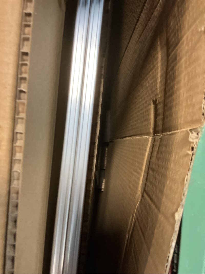 Condition photo showing Good Condition for Magnetic White Board and Cork Board Combo, 48 X 36 inches Whiteboard Bulletin Combination Board, Wall Mounted Dry Erase Message Board for Home, School and Office