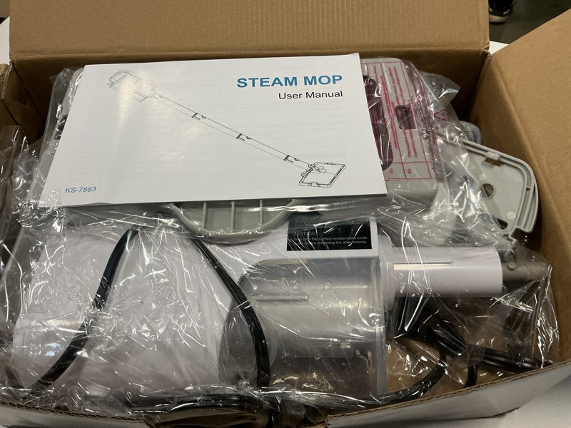 Condition photo showing Good Condition for pursteam 10-in-1 steam mop, floor steamer with detachable handheld steam cleaner for tile, hardwood floors therma pro 211
