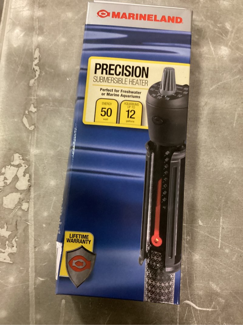 Condition photo showing New/Like New for marineland Precision aquarium Heater  up to 12 gallons  50-Watts
