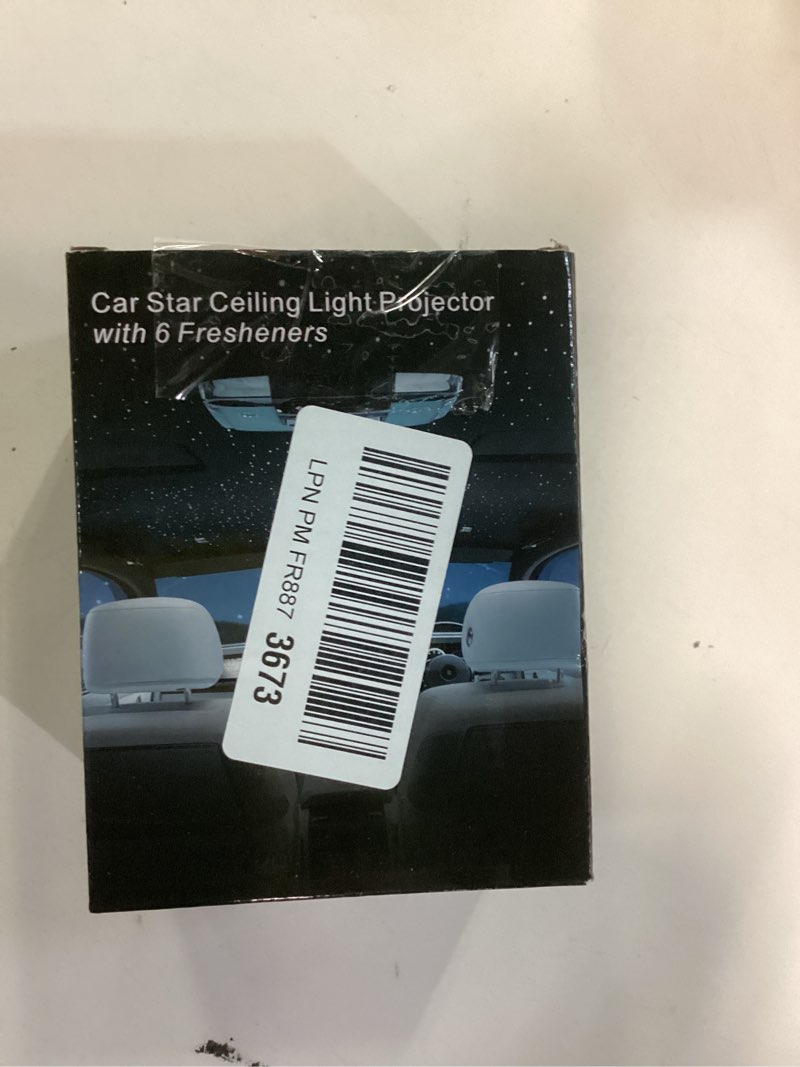 Condition photo showing New/Like New for Star Lights for Car, Star Projector with Air Freshener, Ceiling Ambient Light with 6 Scents, Auto On/Off, Vent Clip Accent Light with Diffuser (Starry)