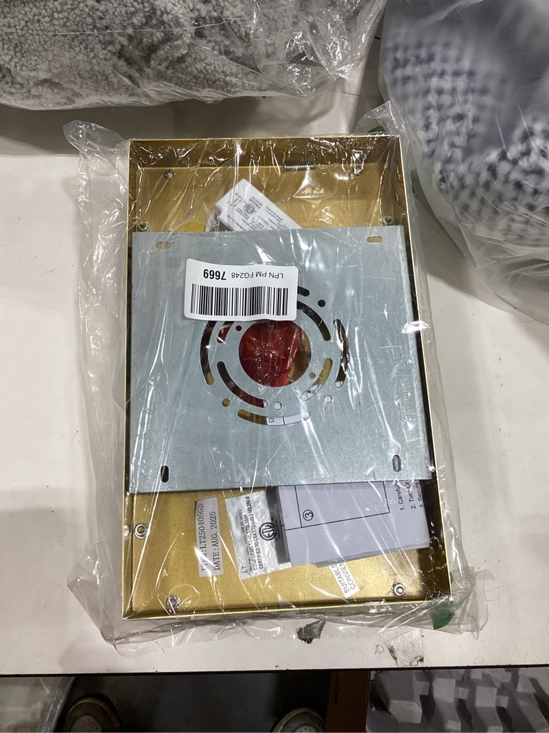 Condition photo showing Good Condition for Modern LED Wall Lamp,12.25" Dimmable Vanity Light Fixture,19W 1750LM 3000K, High CRI 90+ for House Porch Patio Outside Deck Garage Yard Front Door Garden Home (Brushed Gold)