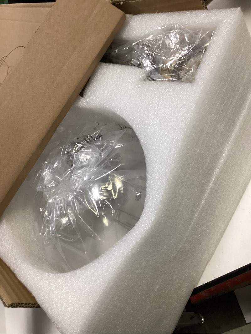 Condition photo showing Good Condition for 2 pack 22"-50" height adjustable glass pendant lights kitchen island, globe brushed gold pendant lights with clear glass shade, mid century pendant light fixtures kitchen pendant lighting over island brushed gold + clear glass 2 pack