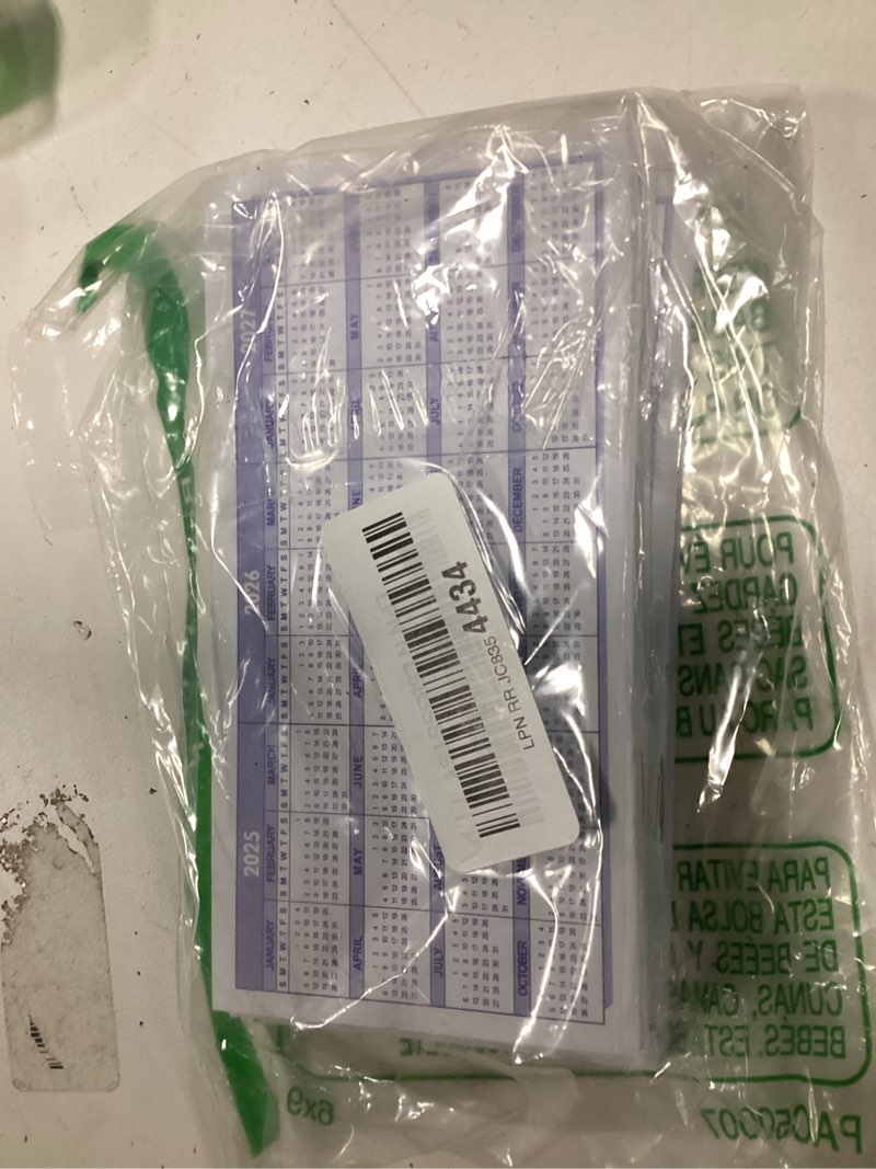 Condition photo showing New/Like New for 12 Pack Checkbook Register, Check Register Books for Personal and Work Use, Transaction Registers, Accounting Ledger Books, and Checking Account Register Books, 25/26/27Calendars 12 Mainstream Register